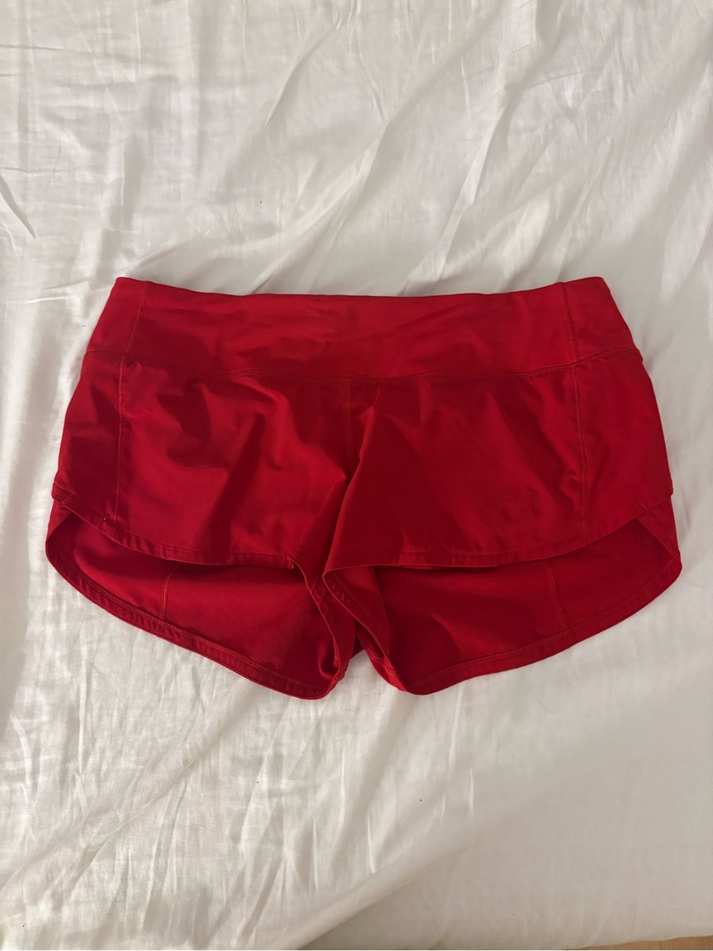 lululemon athletica Red Women's Athletic Shorts